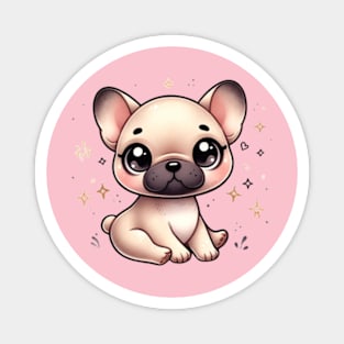 Bulldog French kawaii Magnet